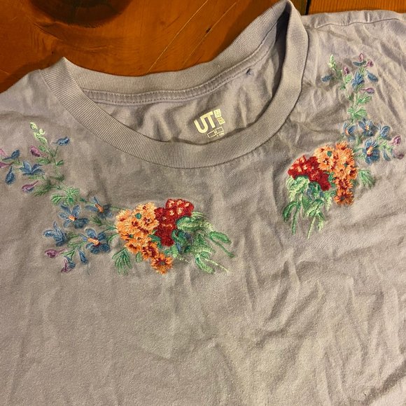 Uniqlo x Studio Sanderson Embroidered T-Shirt - Picture 2 of 5